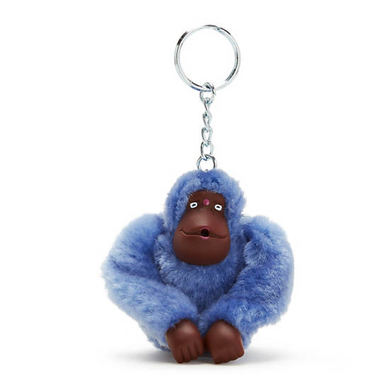 Kipling Sven Monkey Keychain Accessories Silky Blue | CA 1992IL